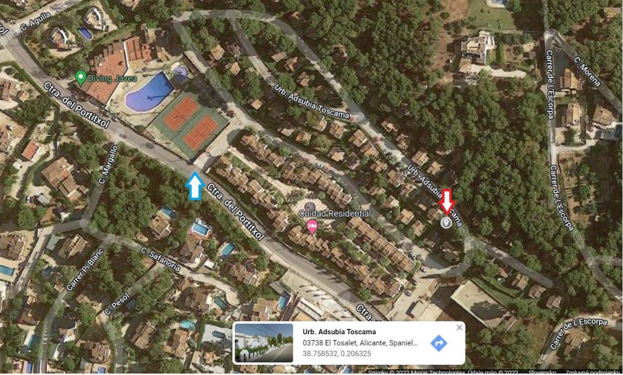 Villa Adriana V Rezidencii Toscamar Jávea Exteriör bild